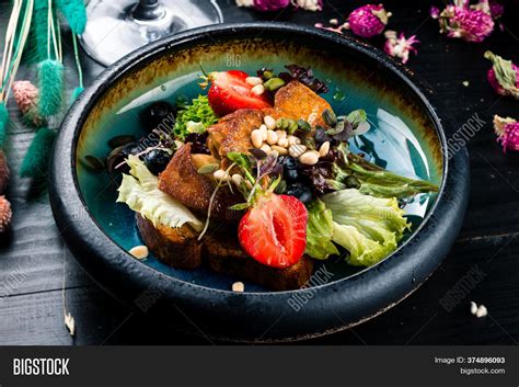 Fried Foie Gras Luxury Image & Photo (Free Trial) | Bigstock