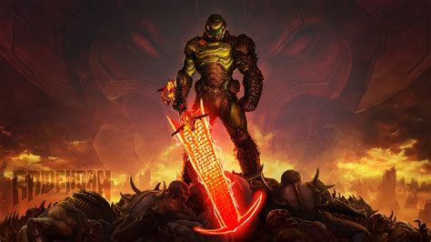 ArtStation - Doom Eternal Key Cover Artwork Fan Editing - With 2016 ...