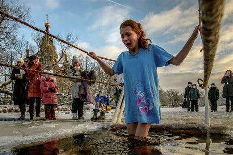 Surprising photos from Russian Orthodox Epiphany plunges - seattlepi.com