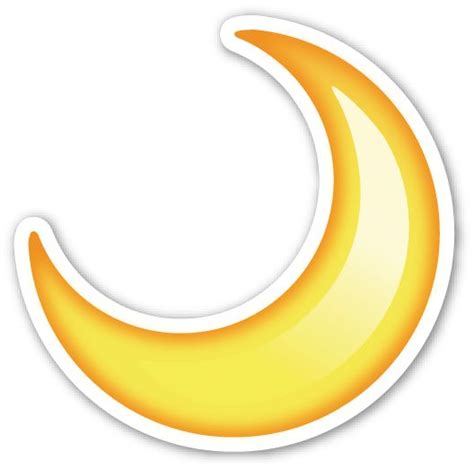 Crescent Moon | Emojis de iphone, Emojis tumblr, Emojis dibujos