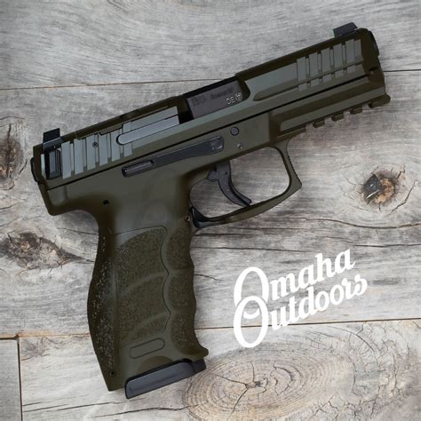 HK VP9 Optics Ready Full OD Green 17 Round Pistol - In Stock