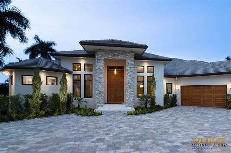 Contemporary House Plan: 1 Story Coastal Contemporary Floor Plan