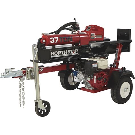 NorthStar Horizontal/Vertical Log Splitter, 37-Ton, 270cc Honda GX270 ...