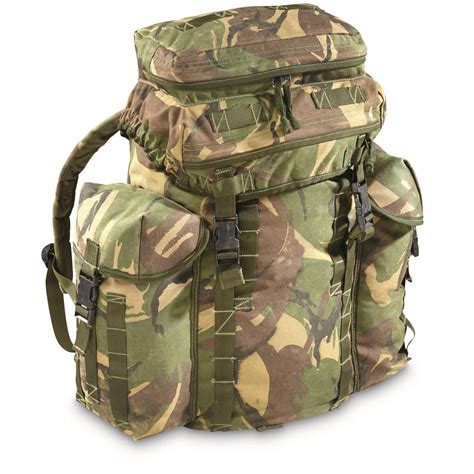 British Military Surplus DPM Camo Rucksack, Used - 671114, Rucksacks ...