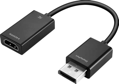 Best Buy essentials™ DisplayPort to HDMI Adapter Black BE-PADPHD - Best Buy