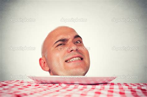 Head and plate Stock Photo by ©uroszunic 30057139