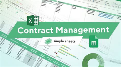 Contract Management Excel Template