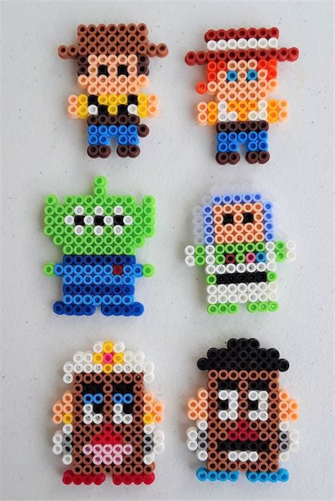 Disney/Pixar's Toy Story Character Perler Bead Magnets | Etsy | Perler ...