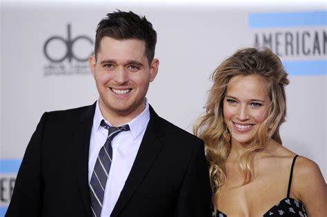 Who is Michael Buble's wife?