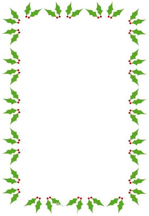 Printable Free Christmas Clip Art Borders / Christmas happy holiday set ...