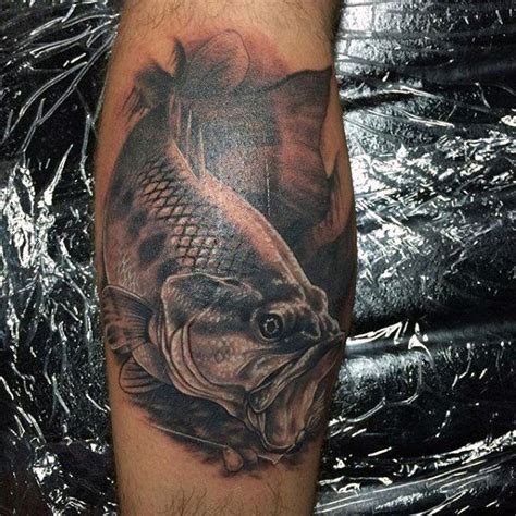 75 Bass Tattoo Designs for Men | Bass fishing tattoo, Fish tattoos ...