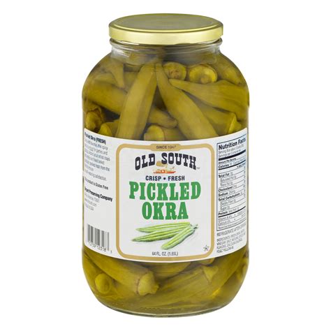 Old South Pickled Okra, 64.0 Fl Oz – Walmart Inventory Checker – BrickSeek