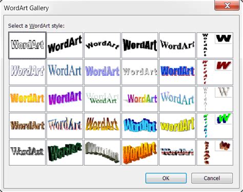 Word Art Gallery