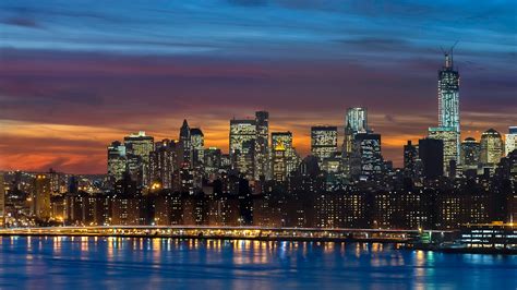 Manhattan Skyline New York Panorama Wallpapers | HD Wallpapers | ID #17644