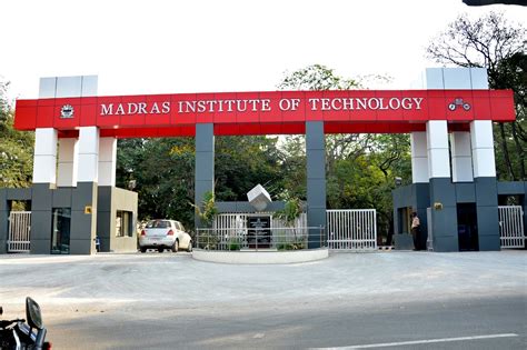 Madras Institute Of Technology Application Form 2018 - technology