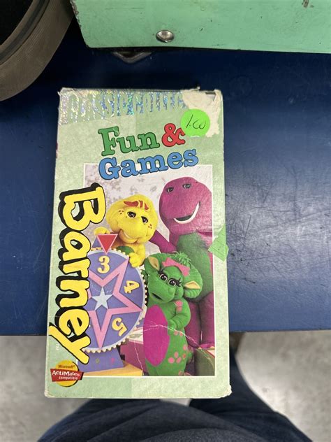 Barney Barneys Fun And Games VHS Classic Collection 68136 | The Best ...