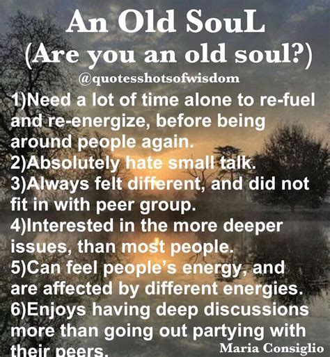 Old Soul Traits