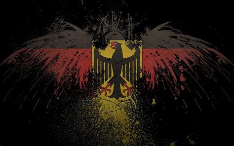 German Eagle Flag Wallpaper