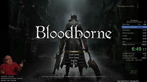 Bloodborne Speedrun | All Bosses (Unrestricted) in 58:13 IGT (1:06:00 ...