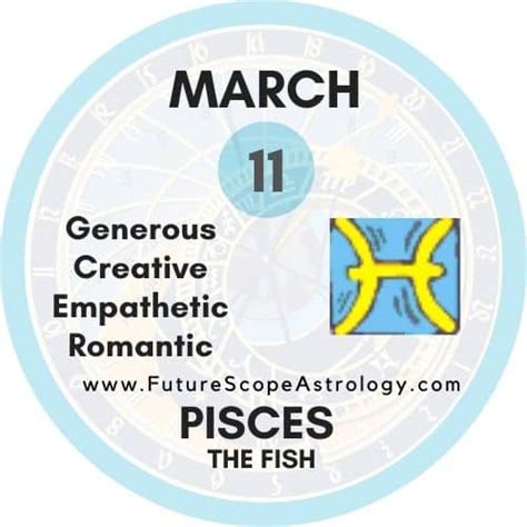 March 11 Zodiac (Pisces) Birthday Personality, Compatibility ...