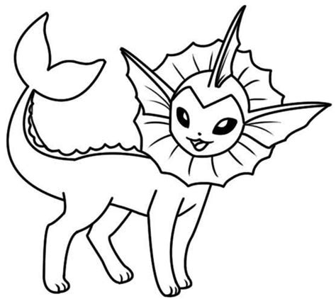 Vaporeon Coloring Pages | Pokemon coloring pages, Pokemon coloring ...