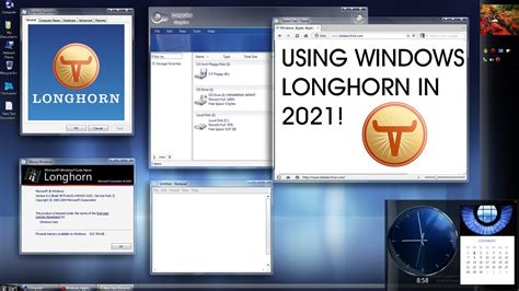 Using Windows Longhorn (Unreleased Windows Version) in 2021 - YouTube