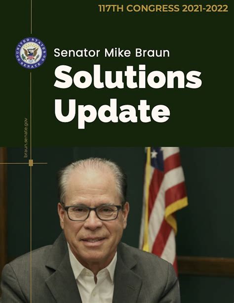 Braun's Solution Guides - Senator Mike Braun