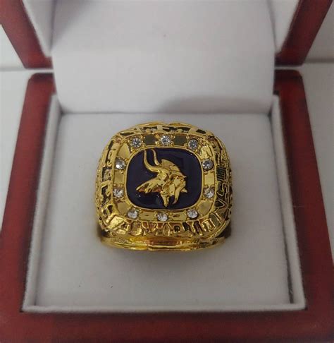 Minnesota Vikings 1974 NFC Championship Super Bowl Ring With | Etsy