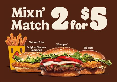 Burger King Extends the Popular 2 for $5 Menu for a Limited Time Only