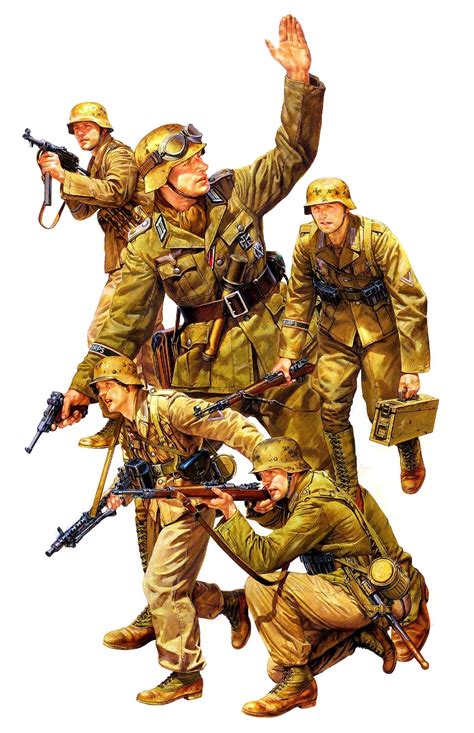 DAK - Fanteria Wwii Uniforms, German Uniforms, Military Uniforms ...