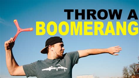 Learn to Throw a Boomerang || Learn Quick - YouTube