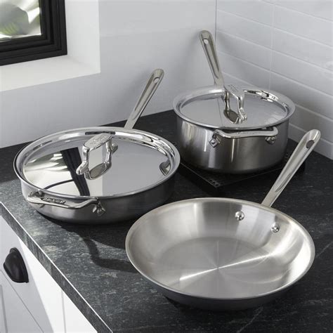 All-Clad ® d5 ® 5-Piece Cookware Set #stainlesssteelcookware | Cookware ...