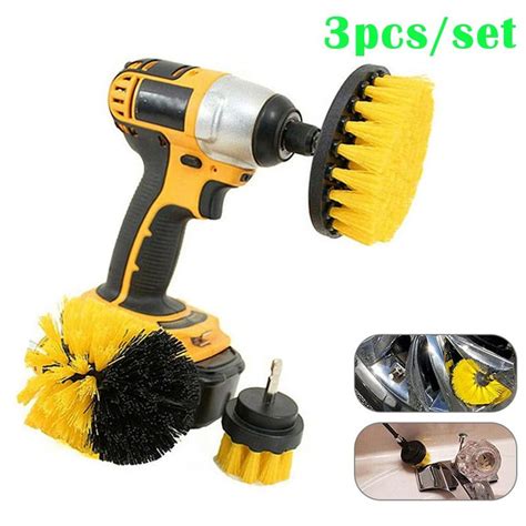 Drill Brush Cleaner Scrubbing Brushes For Bathroom Surface 3pcs - Buy ...