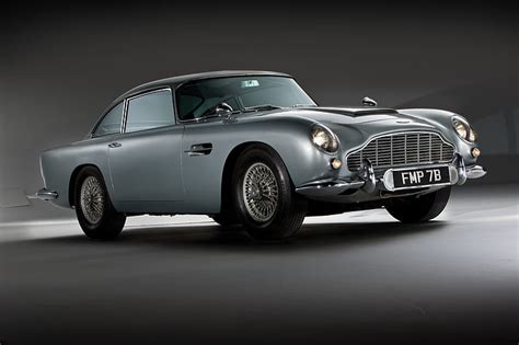 HD wallpaper: Aston Martin DB5, car, sports car, fall, James Bond, road ...