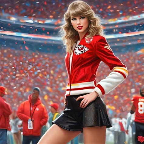 Taylor Swift - Kansas City Chiefs Era #2 by QuantumReel on DeviantArt