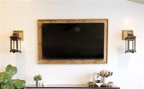 A Complete Guide For DIY Wooden TV Frame – Warm Home Guide