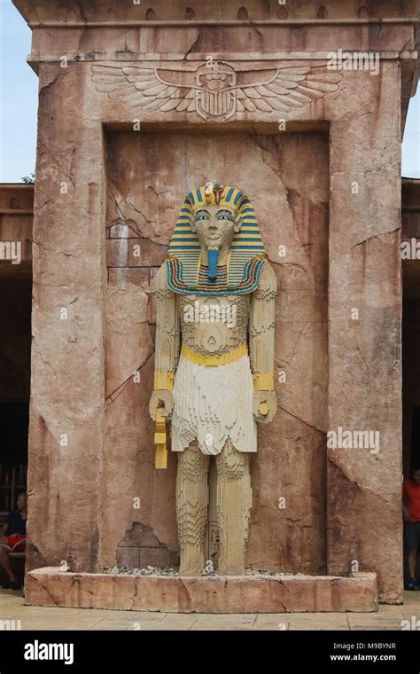 Egyptian statue idol of Anubis Stock Photo - Alamy