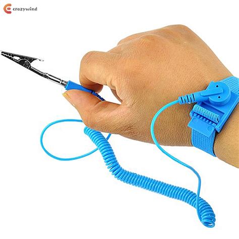 ★Crazy★Anti Static Wrist Strap Band Computer Repair Prevention ...