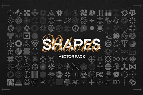 160 Free Abstract Vector Shapes (AI, PSD, EPS)