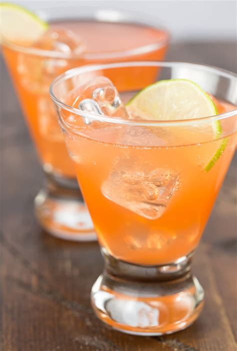 Aperol Gin Cocktail Recipe- Garnish with Lemon