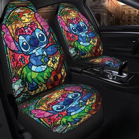 Stitch Glass Lilo Car Seat Covers in 2022 | Carseat cover, Car seat ...