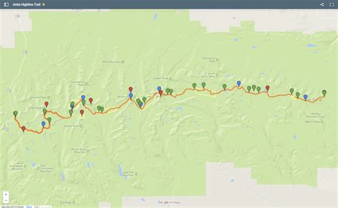 Uinta Highline Trail—How are you plannigng to navigate the High Uintas ...