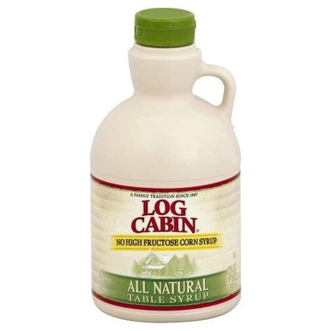 Log Cabin Syrup All Natural - Grocery Heart