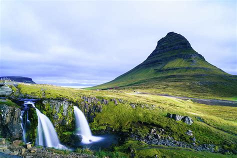 Kirkjufell Waterfall Photograph by Xiongzheng Lou - Pixels