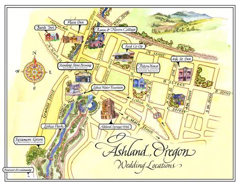 Map Of Ashland Oregon – Map Of The World