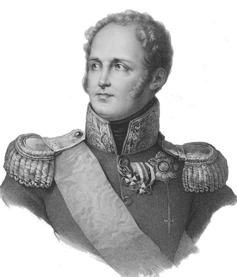 Alexander I, Czar of Russia. Napoleon and Alexander were bitter enemies ...