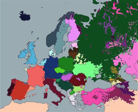 European ethnic map by Red0rangeJuice on DeviantArt