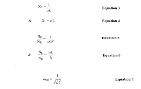 1. Using equation 7, calculate the resonant angular | Chegg.com