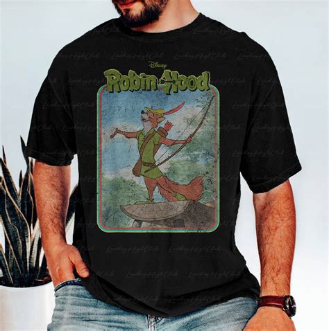 Disney Robin Hood Retro Style Shirt, Vintage Robin Hood Shirt, Robin ...