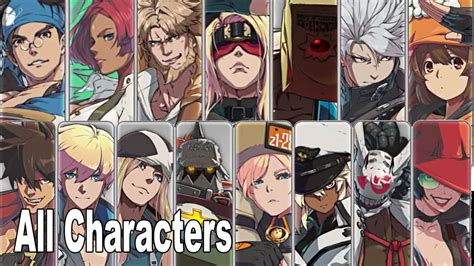 Guilty Gear Strive - All Characters Trailers Initial Roster [HD 1080P ...